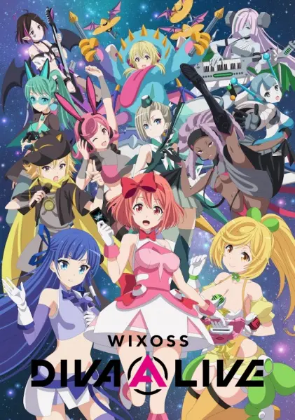 Постер к аниме «WIXOSS»: Дива в прямом эфире